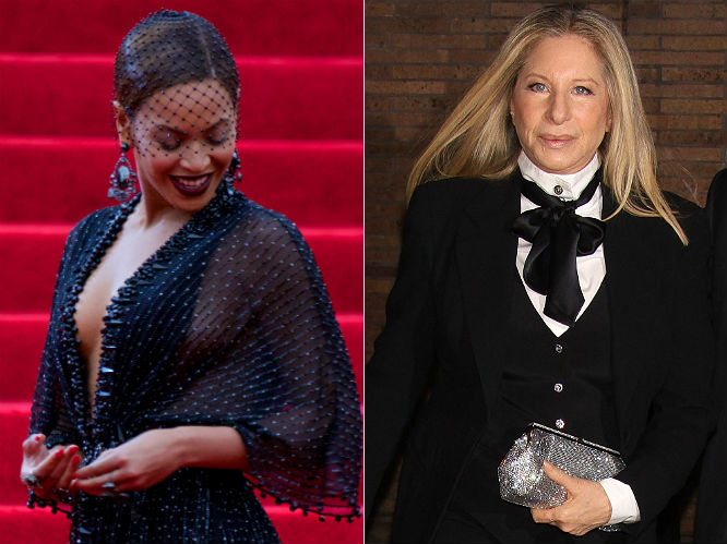 Beyonce and Barbra Streisand: Earlier this year, producer Walter Afanasieff posted on his website that he'd been working on Streisand's new duets album, which would feature Lady Gaga, John Mayer and Beyonce among many others. Hours later, the post was gone. It seems likely Afanasieff gave away the news too soon, but is a Barbra and Beyonce duet is something the world needs to hear?